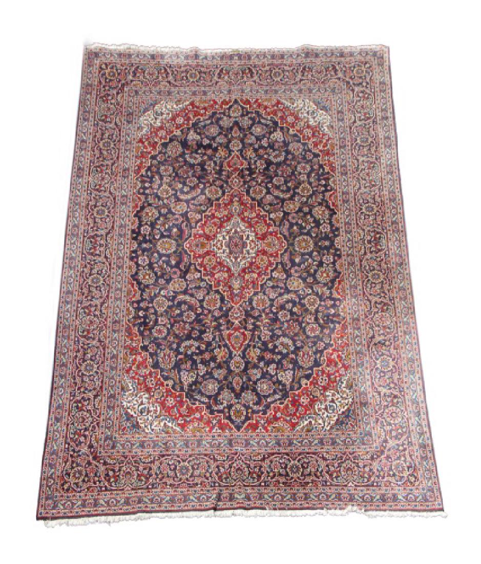 Hand Woven Room Size Rug, 9' 10" x 13' (1 of 7)