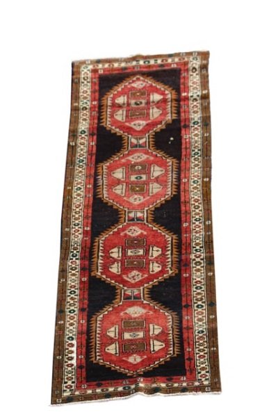 Hand Woven Turkish Kurdish 3' 2'' x 11 '9'' (1 of 5)