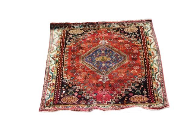 Hand Woven Persian Qashghi 3' 8'' x 5' 1'' (1 of 6)