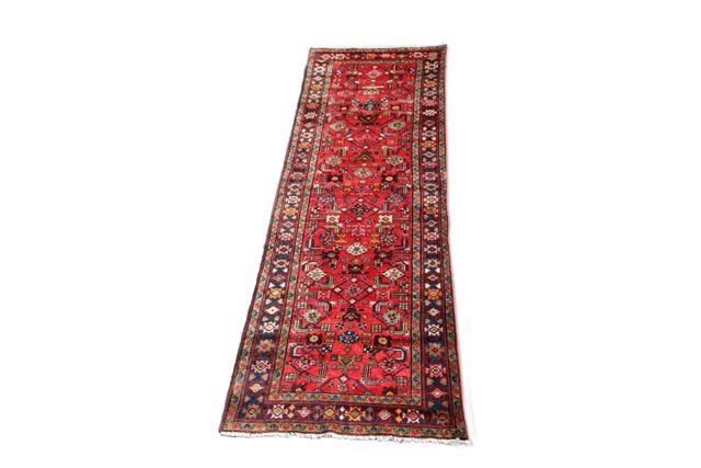 Hand Woven Persian Hamedan 3' 4'' x 9' 9'' (1 of 5)