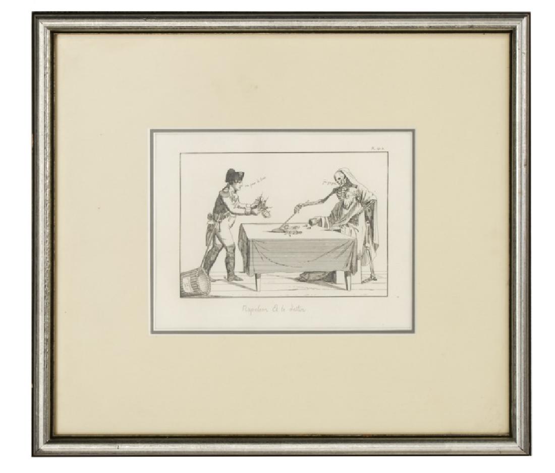 The Second Board Etching, "Napoleon et le Destin" (1 of 1)