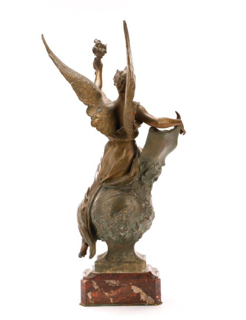 Marcel Debut, "La Science" Bronze on Marble (1 of 9)