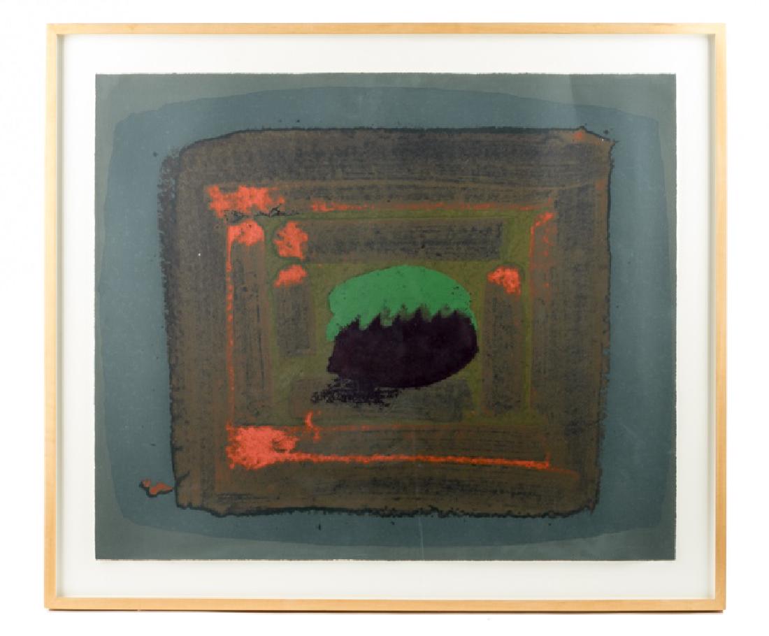 1981 Howard Hodgkin "Tropical Fruit", Serigraph: Howard Hodgkin (English, 1932-2017) "Tropical Fruit", 1981 Serigraph on paper Signed & dated in pencil to lower middle, edition 60/100 Approx. 37.25" x 43" (framed), 30.75" x 36.75" (sheet size)