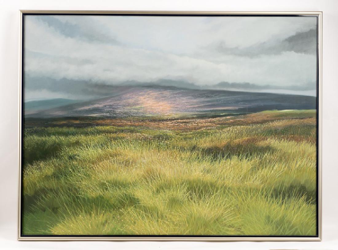Trevor Geoghegan Signed Oil on Canvas, Landscape (1 of 4)