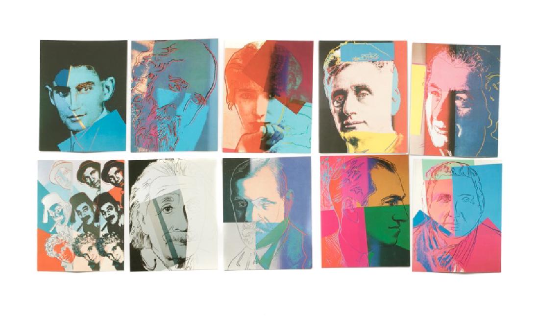 Andy Warhol Invites/Postcards/Signed Truck Suite (1 of 4)