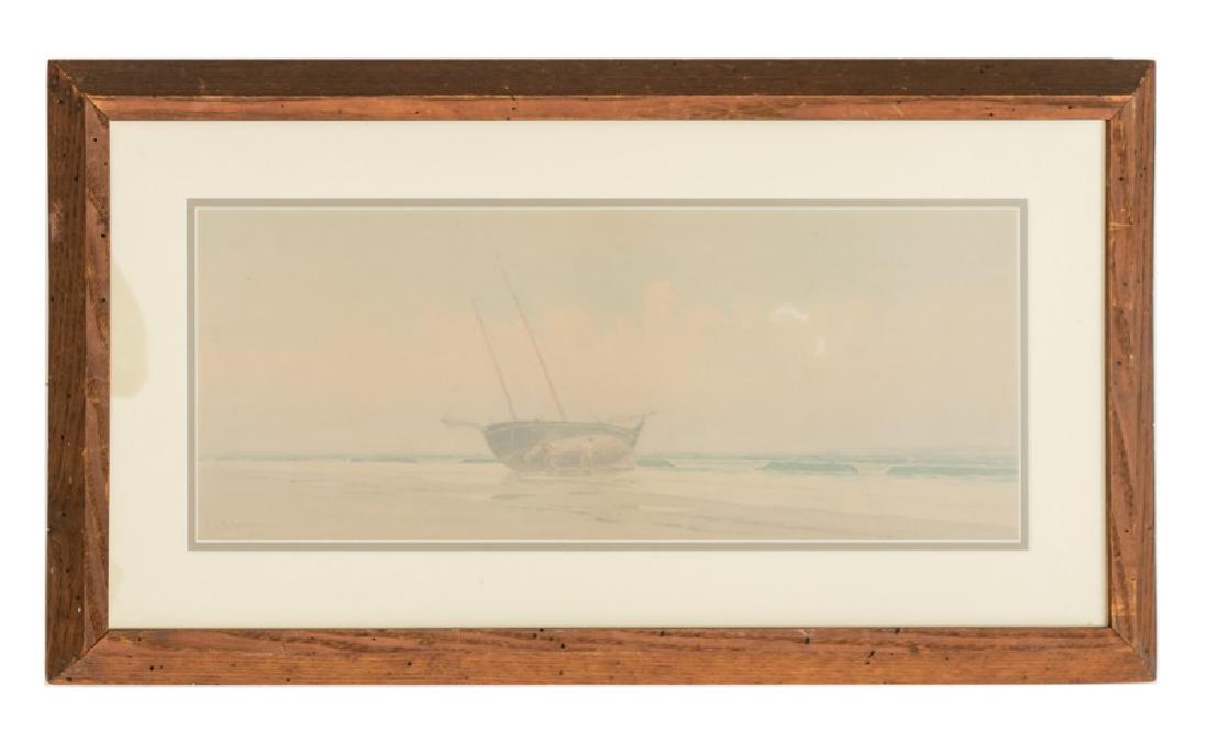 Frederic Cozzens WC "Scraping the Hull" c. 1892 (1 of 2)