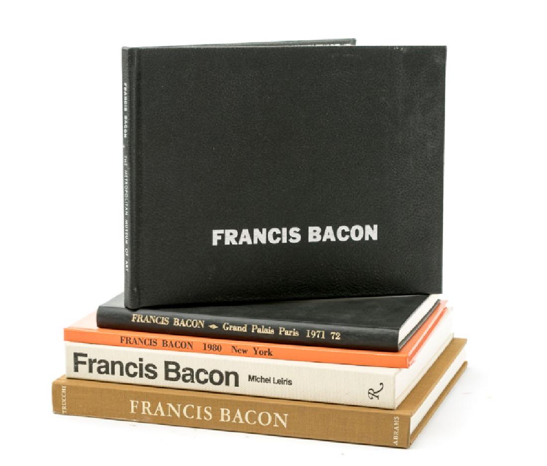 Group of 5 Books on Francis Bacon (1 of 4)