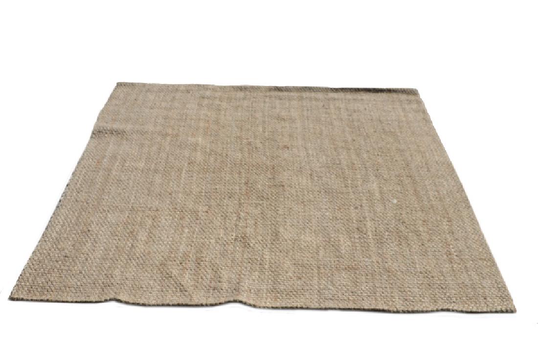 Tan & Gold Jute Sisal Style Rug 7' 10" x 9' 10" (1 of 3)