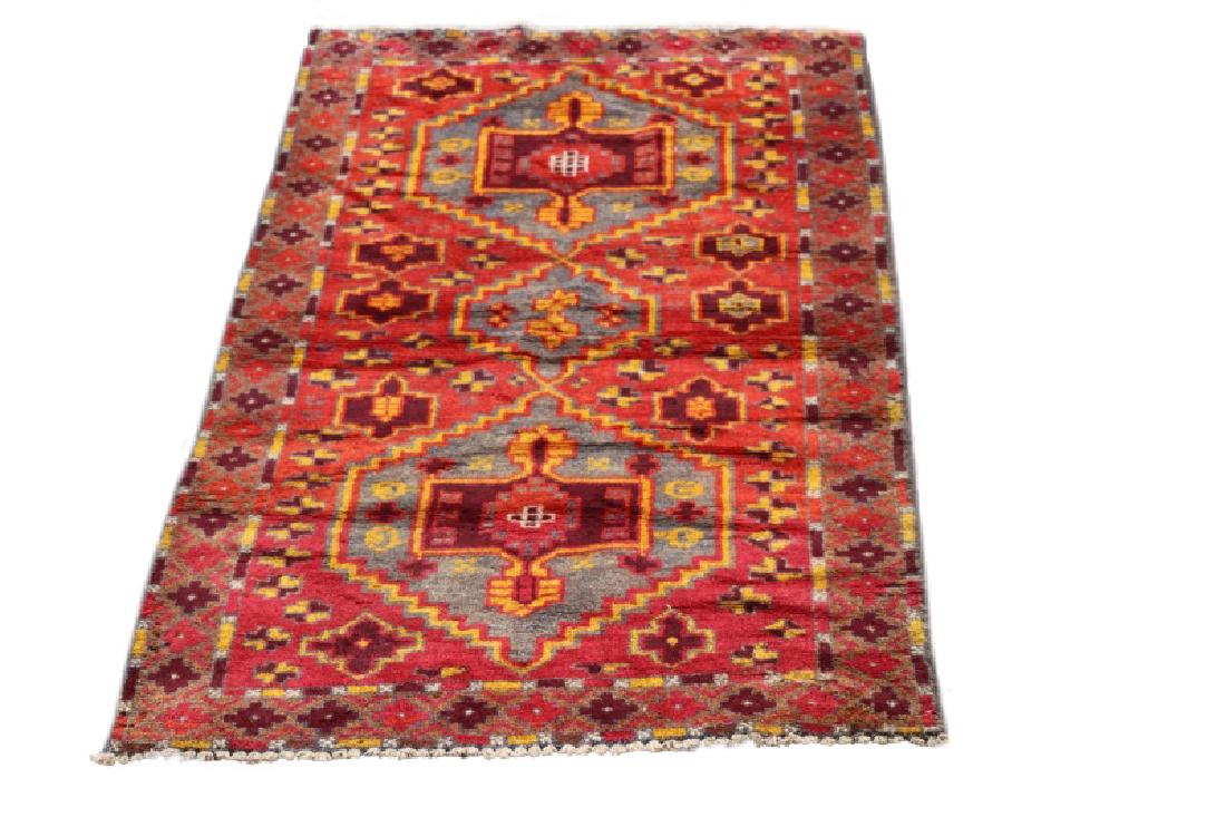 Hand Woven Persian Kurdish Rug 3' 9'' x 6' 8'' (1 of 4)