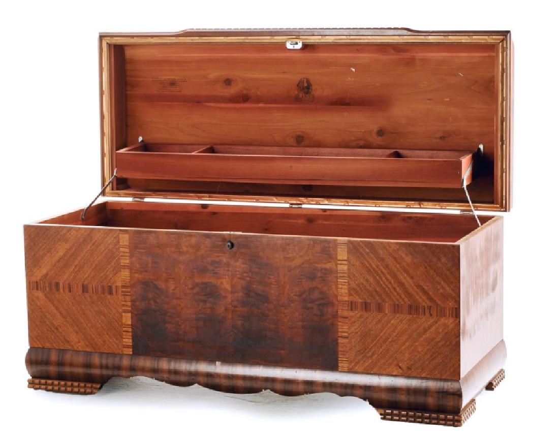 1940's Lane Cedar Chest with Waterfall Top Mar 04, 2018 Ahlers