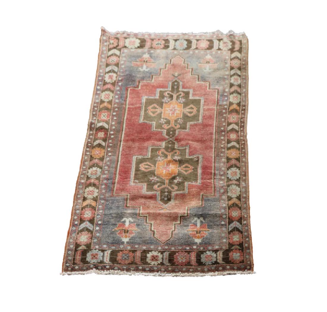 Hand Woven Anatolian Rug 4' 1'' x 8' 2'' (1 of 4)