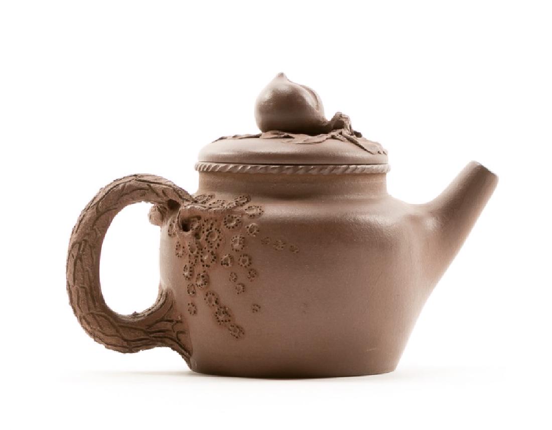 Chinese Yixing Zisha Teapot, Marked (1 of 7)