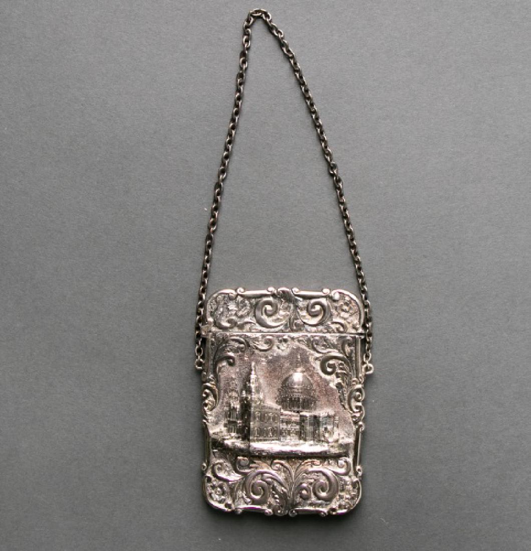 Nathaniel Mills Sterling Card Case Birmingham 1848 (1 of 4)