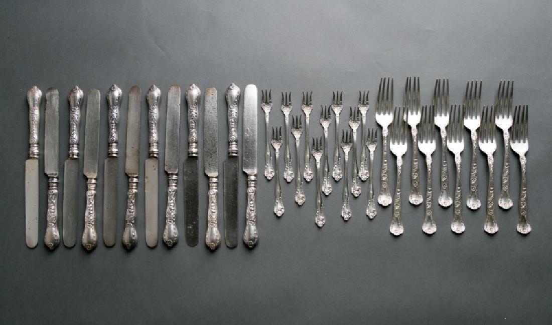 34 PC Gorham "Marguerite" Pattern Sterling (1 of 3)