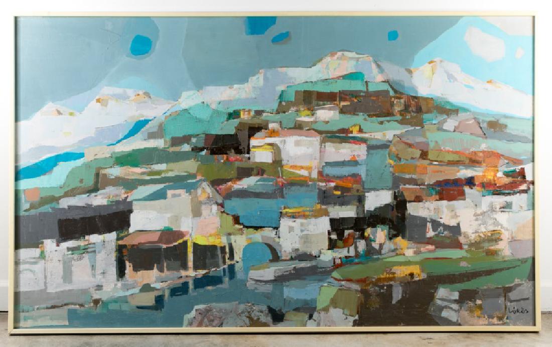 Stefan Lokos, "Rio Feliz" Mountain Landscape O/C (1 of 4)