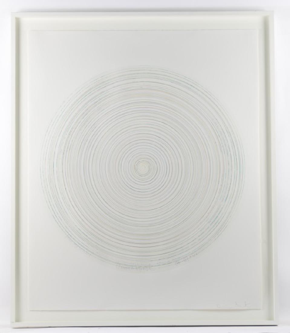 Damien Hirst Framed Spin Art, "Follow" Signed (1 of 5)