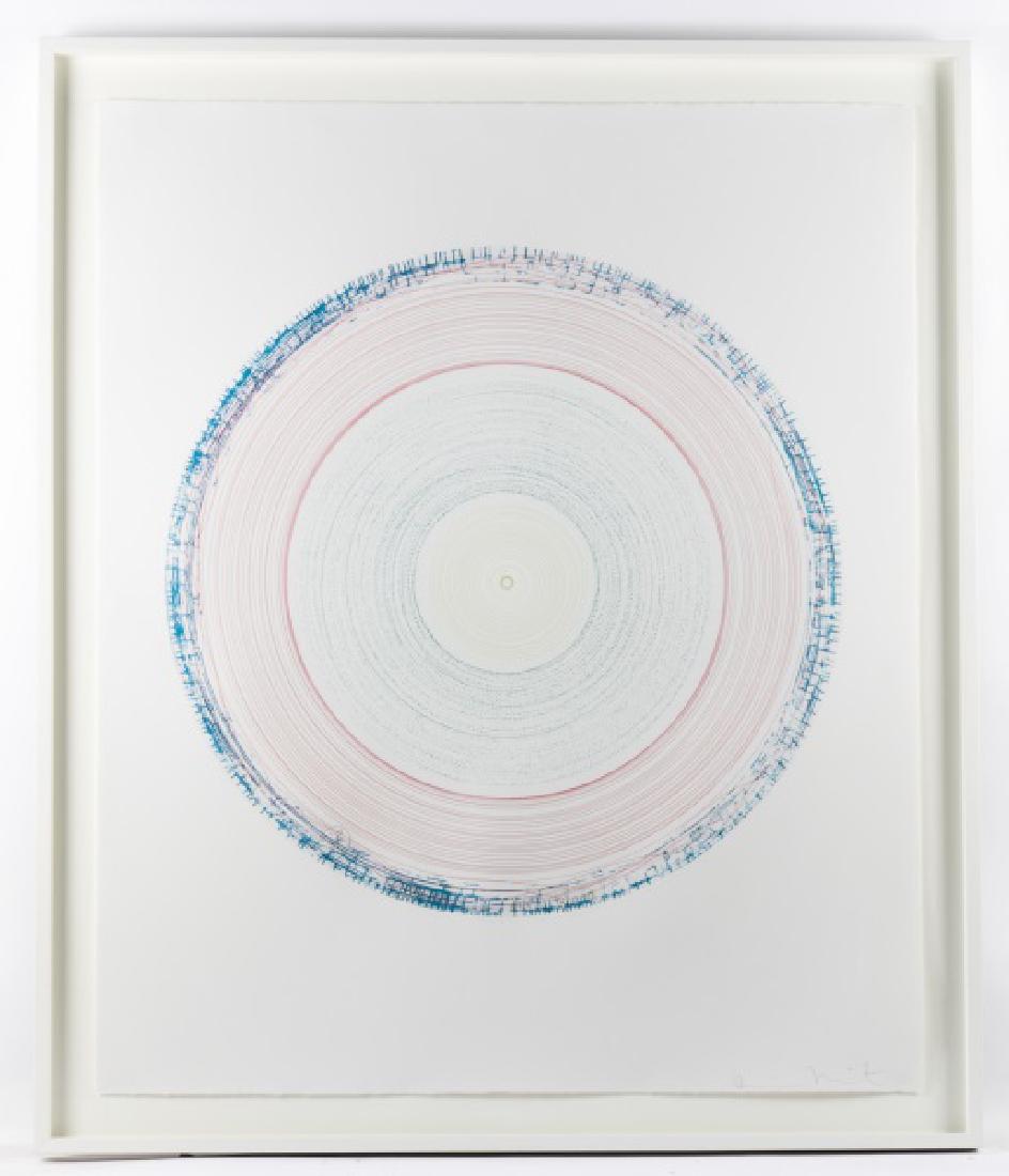 Damien Hirst Framed Spin Art, "Vortex" Signed (1 of 4)