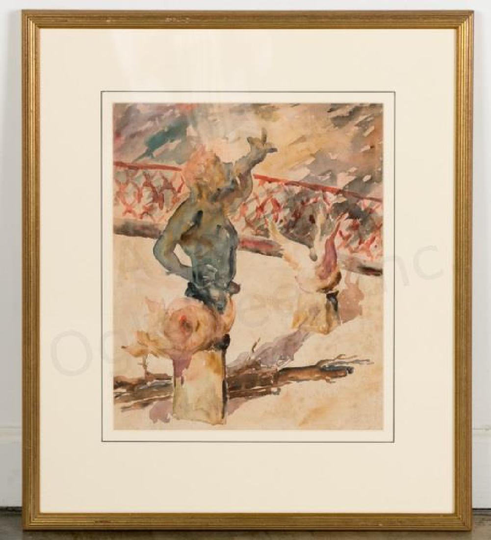 Christopher Murphy, "Fountain in Forsyth Park", WC (1 of 2)