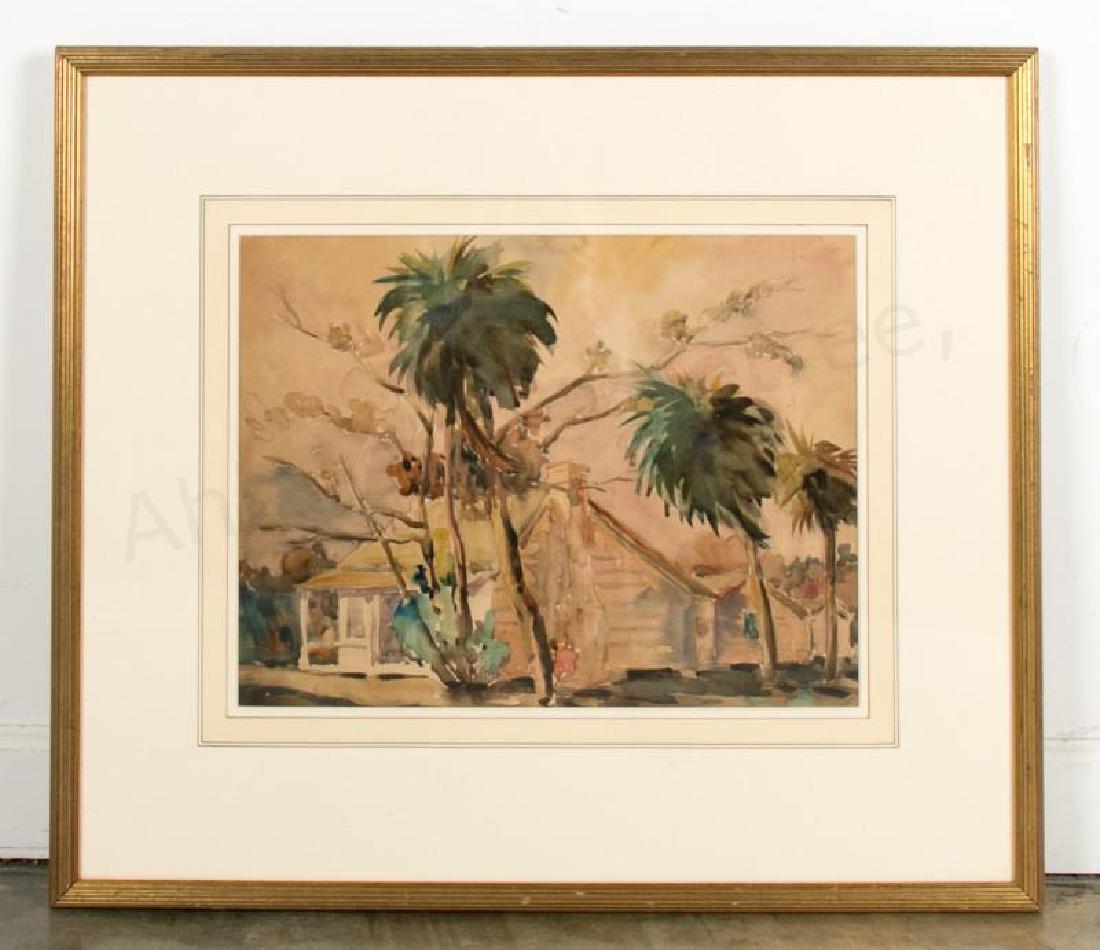 Christopher Murphy Watercolor, Low Country View (1 of 3)