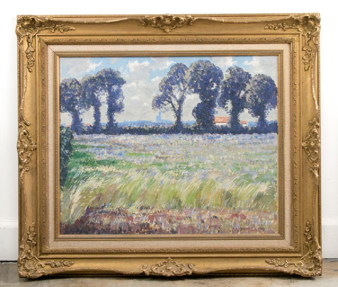 Norman Lloyd Impressionist Landscape O/C (1 of 3)