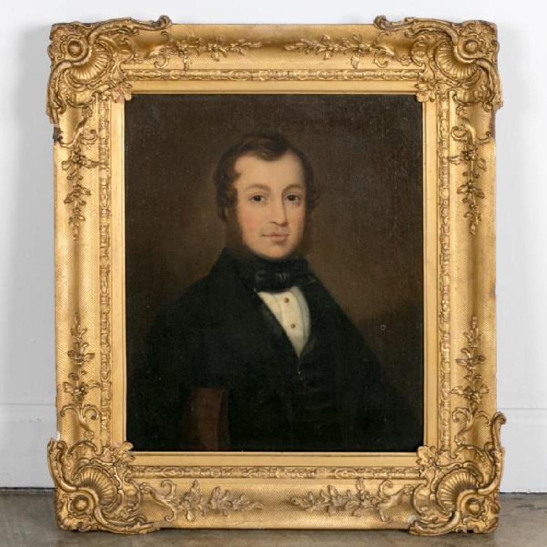 American School, Portrait of Gentleman, Unsigned (1 of 3)