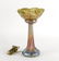 Tiffany Style Favrile Glass Boudoir Lamp, Signed