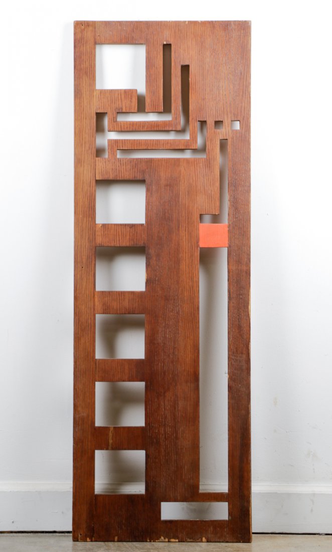 Frank Lloyd Wright Cypress Clerestory Window, 1953 (1 of 7)