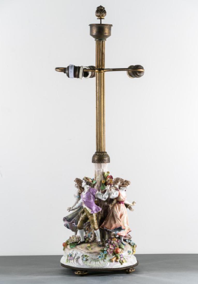 Von Schierholz "May Pole" Porcelain Table Lamp (1 of 9)