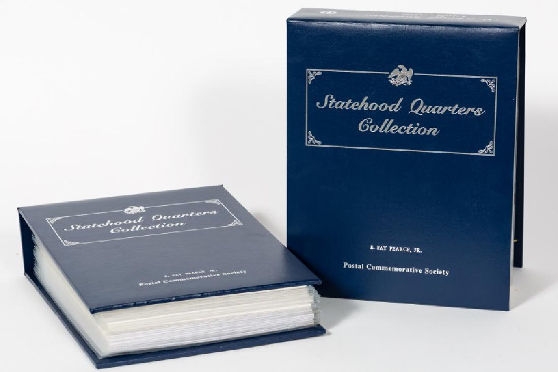 US Statehood Quarter Collections in Two Binders (1 of 3)