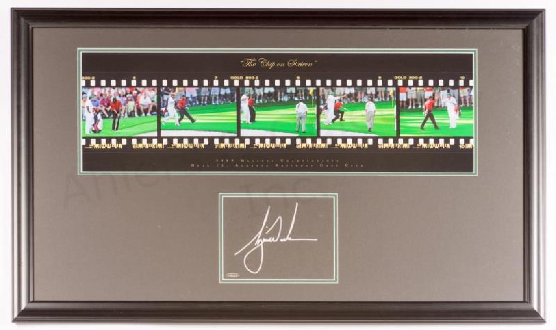 Tiger Woods 2005 Signed Master's Filmstrip (1 of 5)