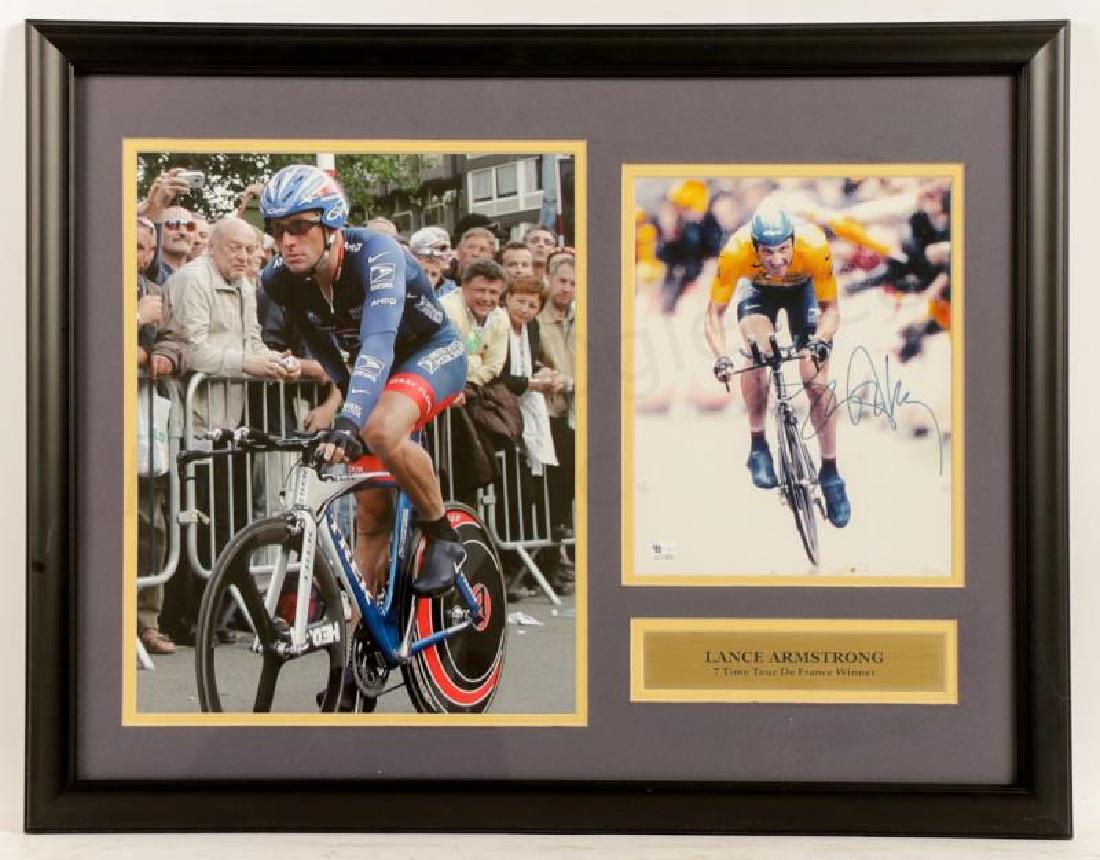 Signed Photo of Lance  Armstrong, Framed (1 of 8)