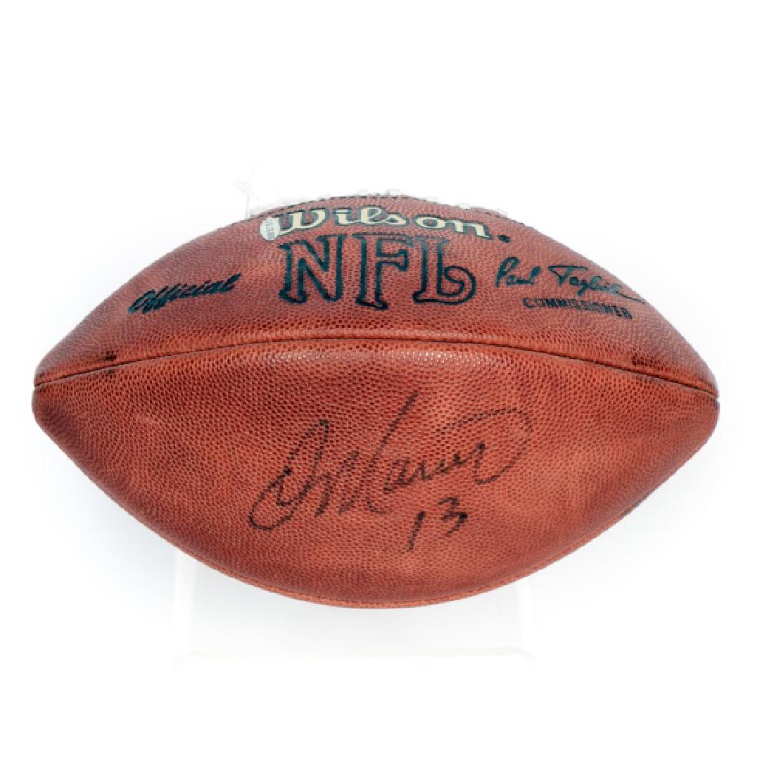 Dan Marino #13 Autographed NFL Football (1 of 4)