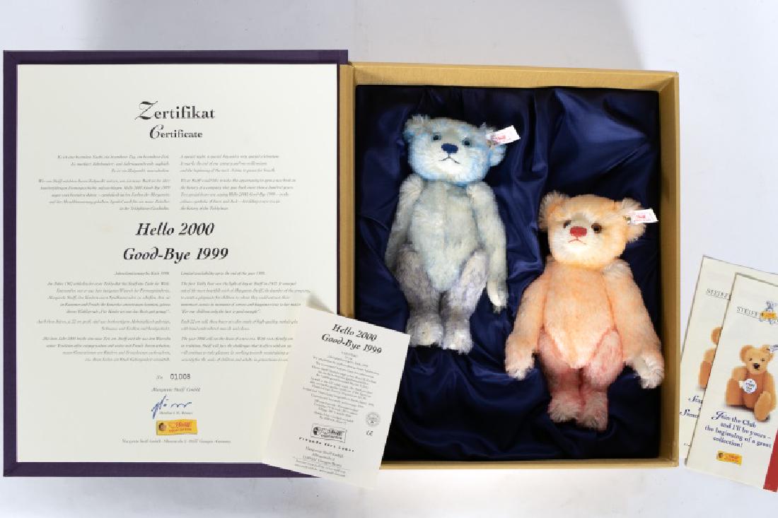 Two Steiff Bear Collector's in Box, Millenium (1 of 6)