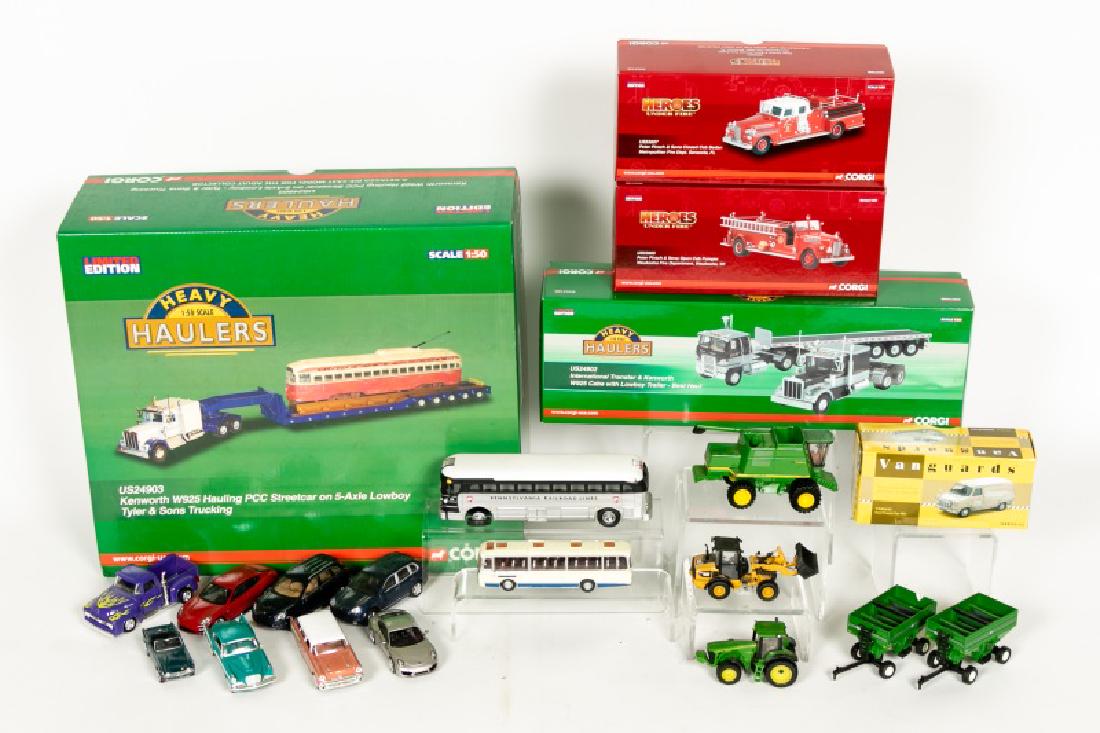 Box Lot - Toy Cars, Corgi Farm Equipment in Boxes (1 of 10)