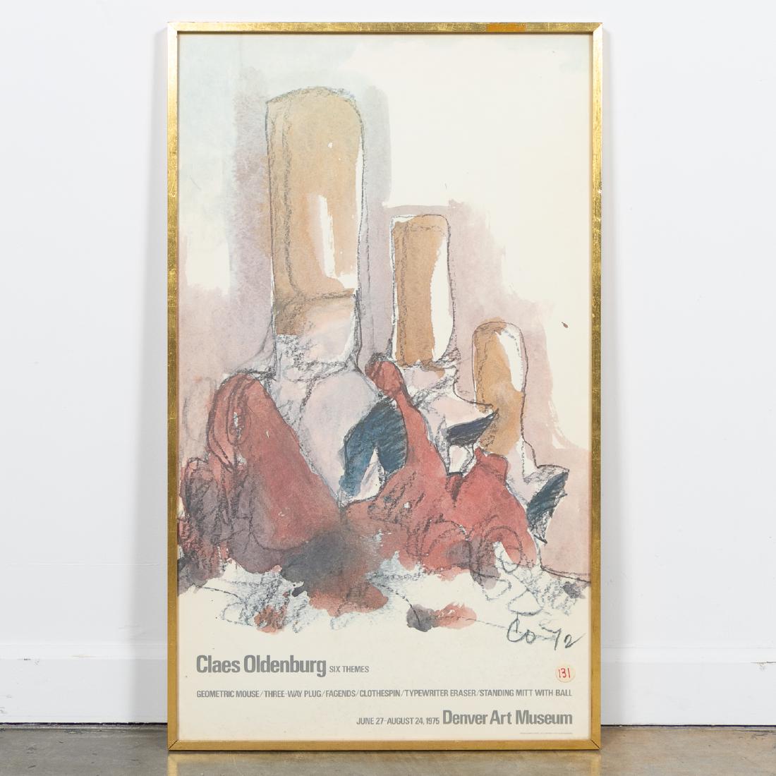 Claes Olderburg, Denver Art Museum Poster, 1975 (1 of 5)