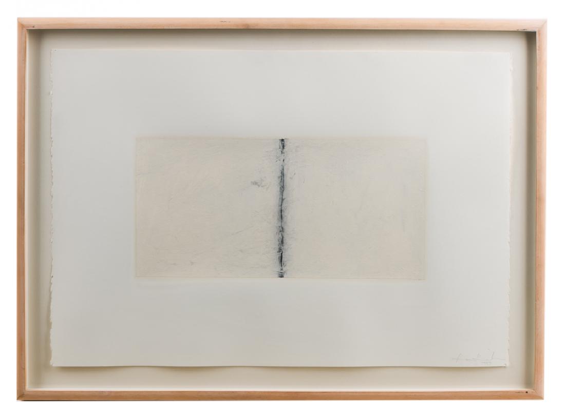 Gary Gissler "Untitled I" Oilstick on Paper, 1987 (1 of 5)