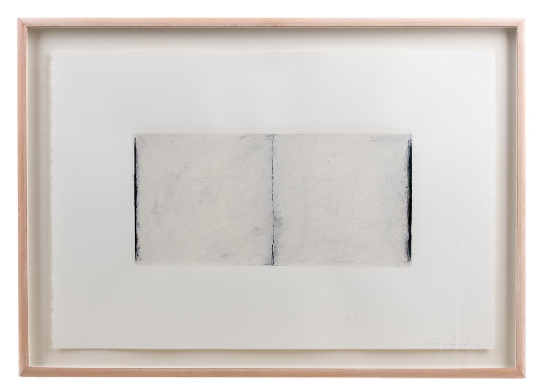 1987 Gary Gissler "Untitled III" Oilstick, Signed (1 of 5)