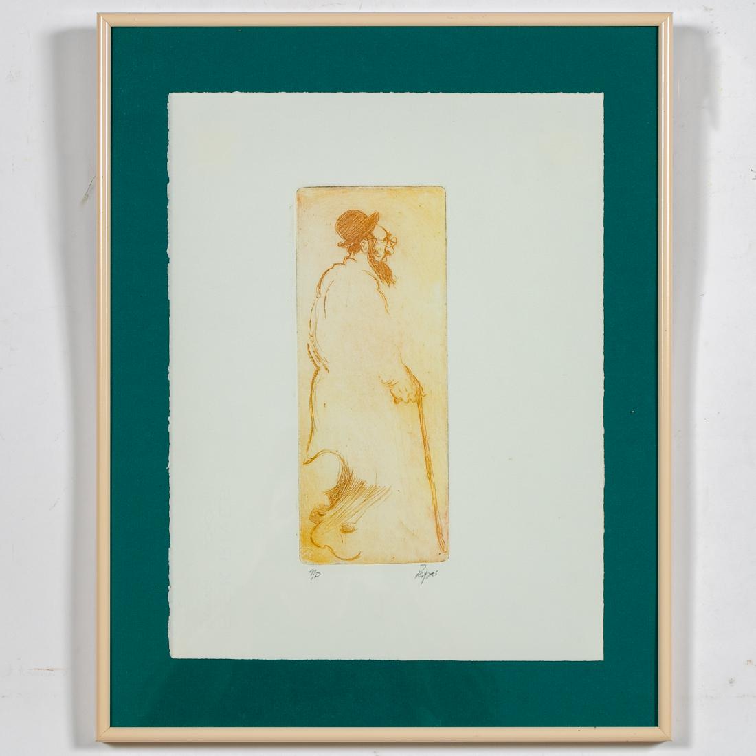 William Papas Signed Figural Artist Proof, Signed (1 of 2)