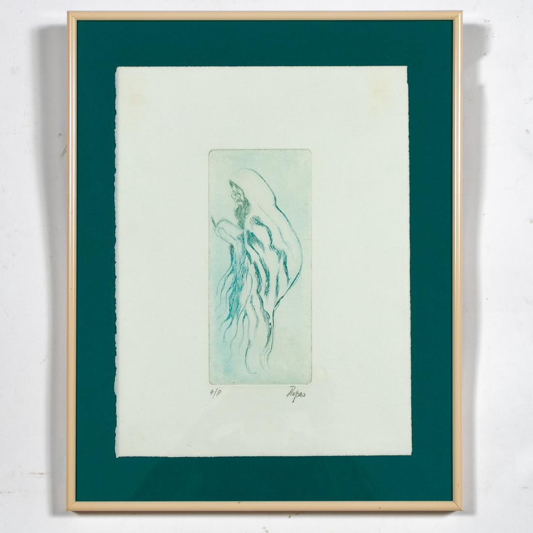 William Papas Pencil Signed Artist Proof (1 of 2)