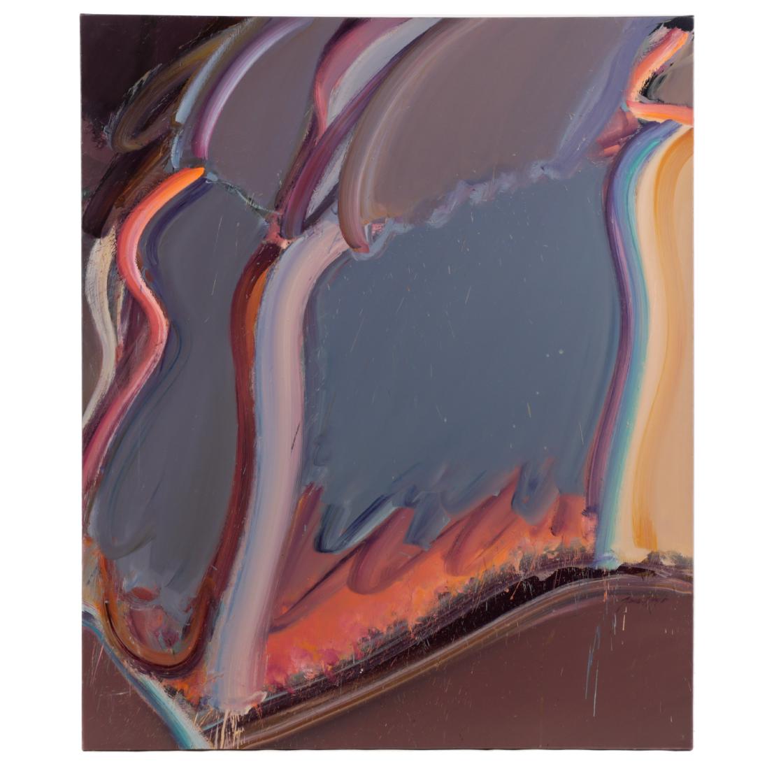 James Byrd, "Abstraction"-1981, Acrylic on Canvas (1 of 7)