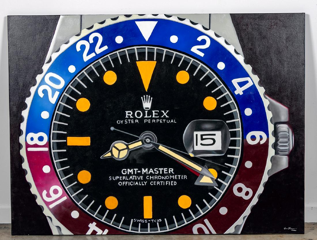 "Rolex GMT-Master 15" Oil Painting, Omar Manueco (1 of 7)