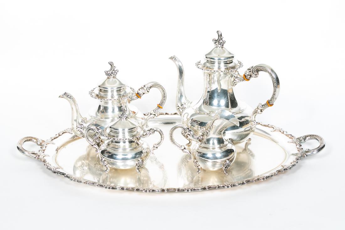 Alt-Heidelberg German Sterling Tea & Coffee Set (1 of 7)