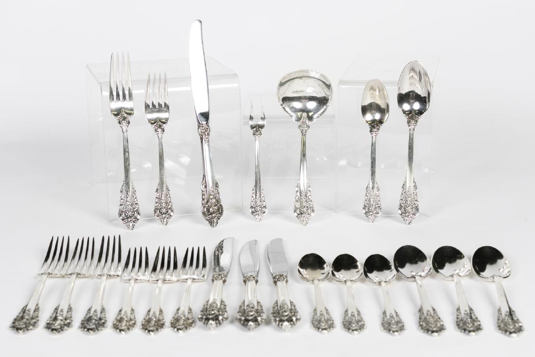 22 PC Wallace Flatware Set, "Grand Baroque" (1 of 5)