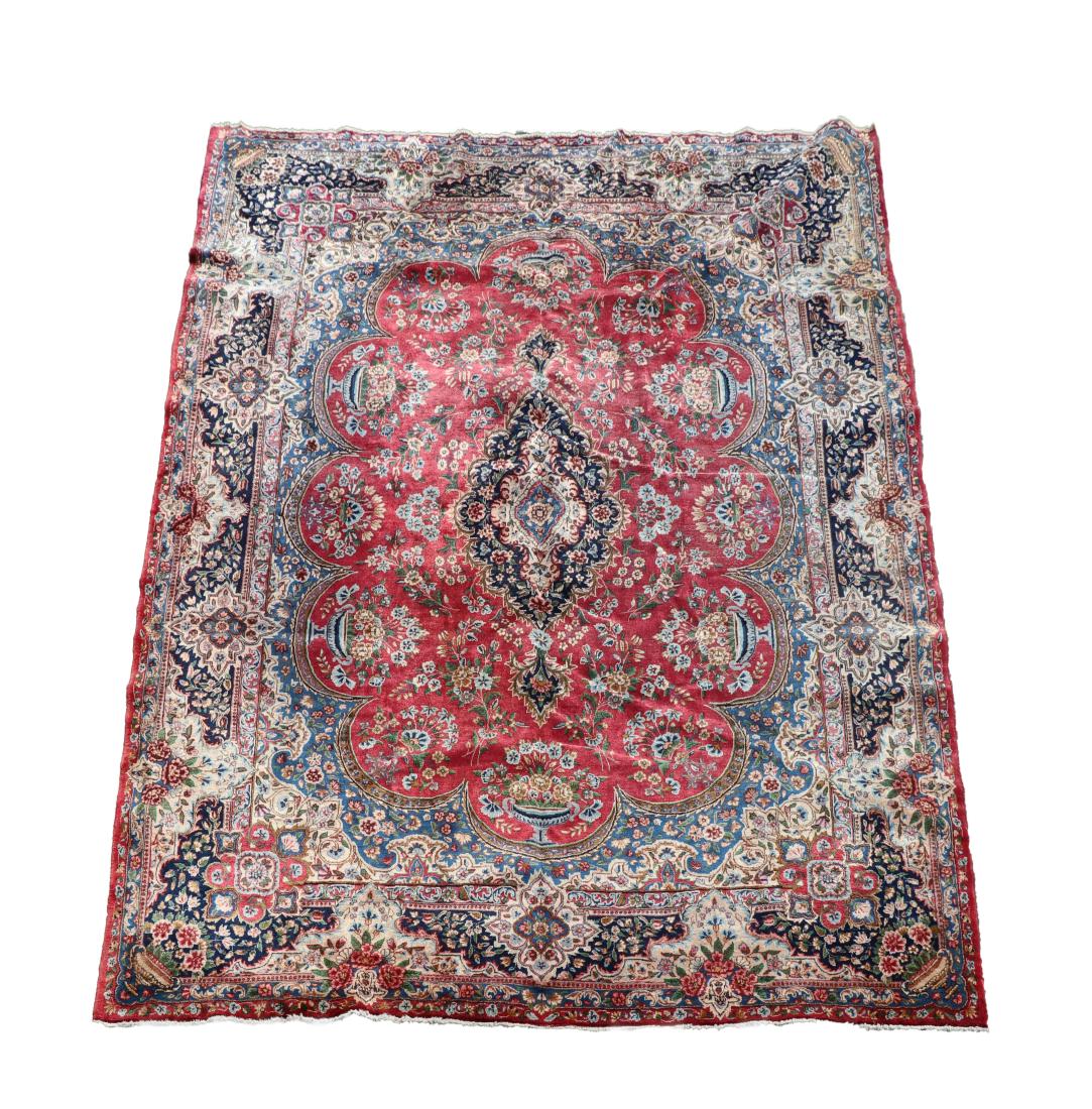Hand Woven Persian Room Size Rug, 13' x 9' 9" (1 of 4)