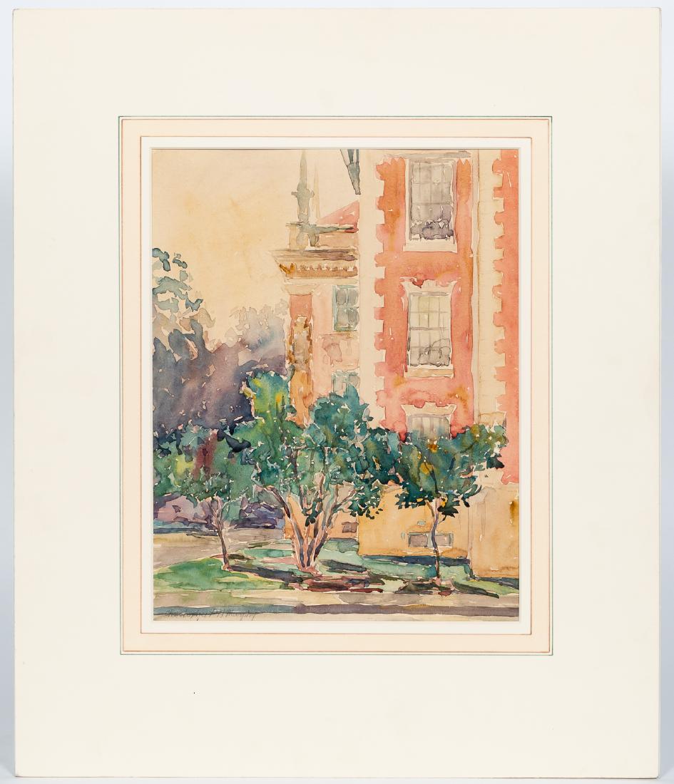 Christopher P.H. Murphy Pencil Signed Watercolor (1 of 6)