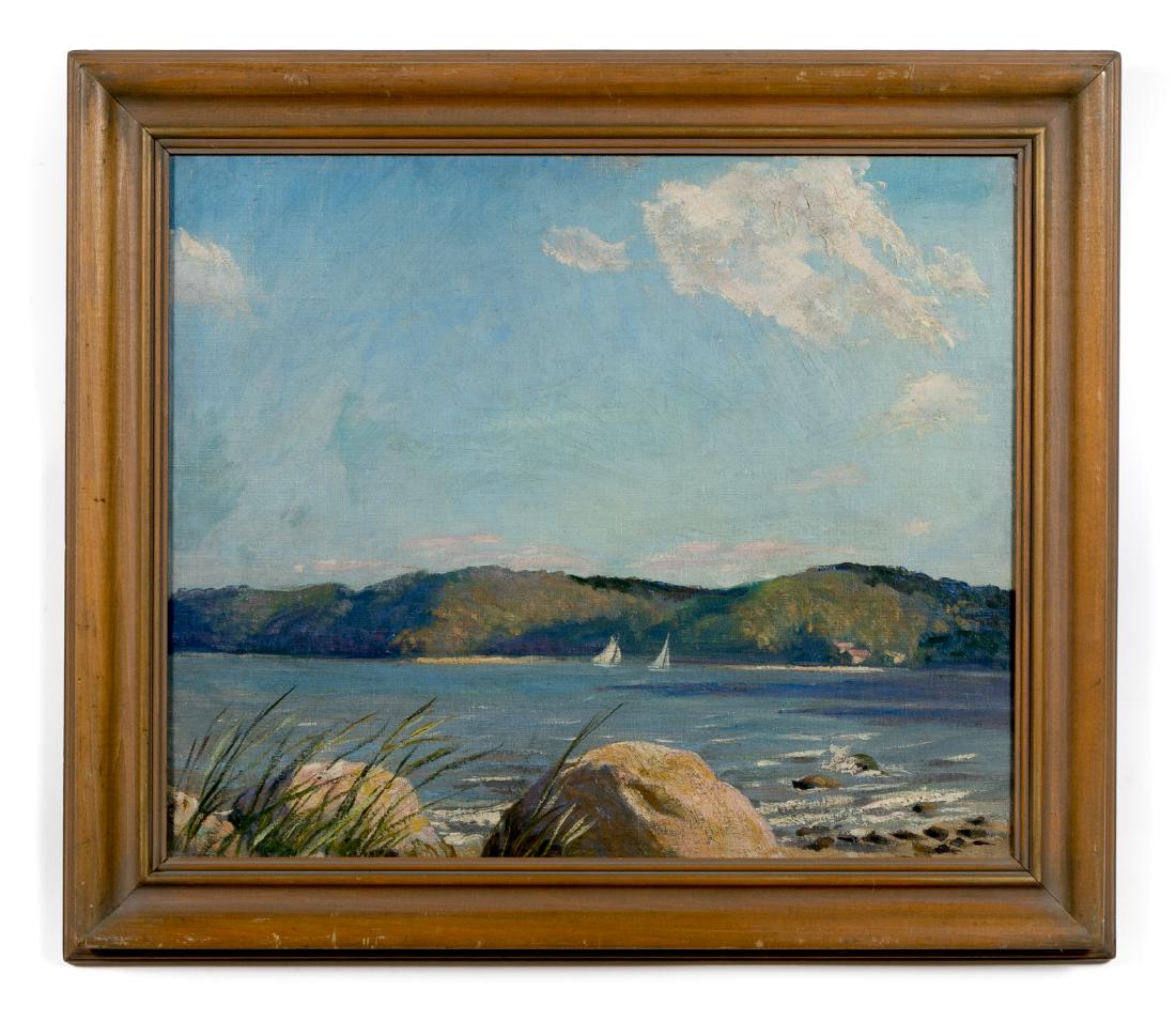 Christopher Murphy, JR Signed O/B Seascape (1 of 5)