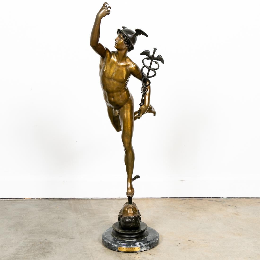 After Boschetti, Bronze Sculpture of Mercury (1 of 9)