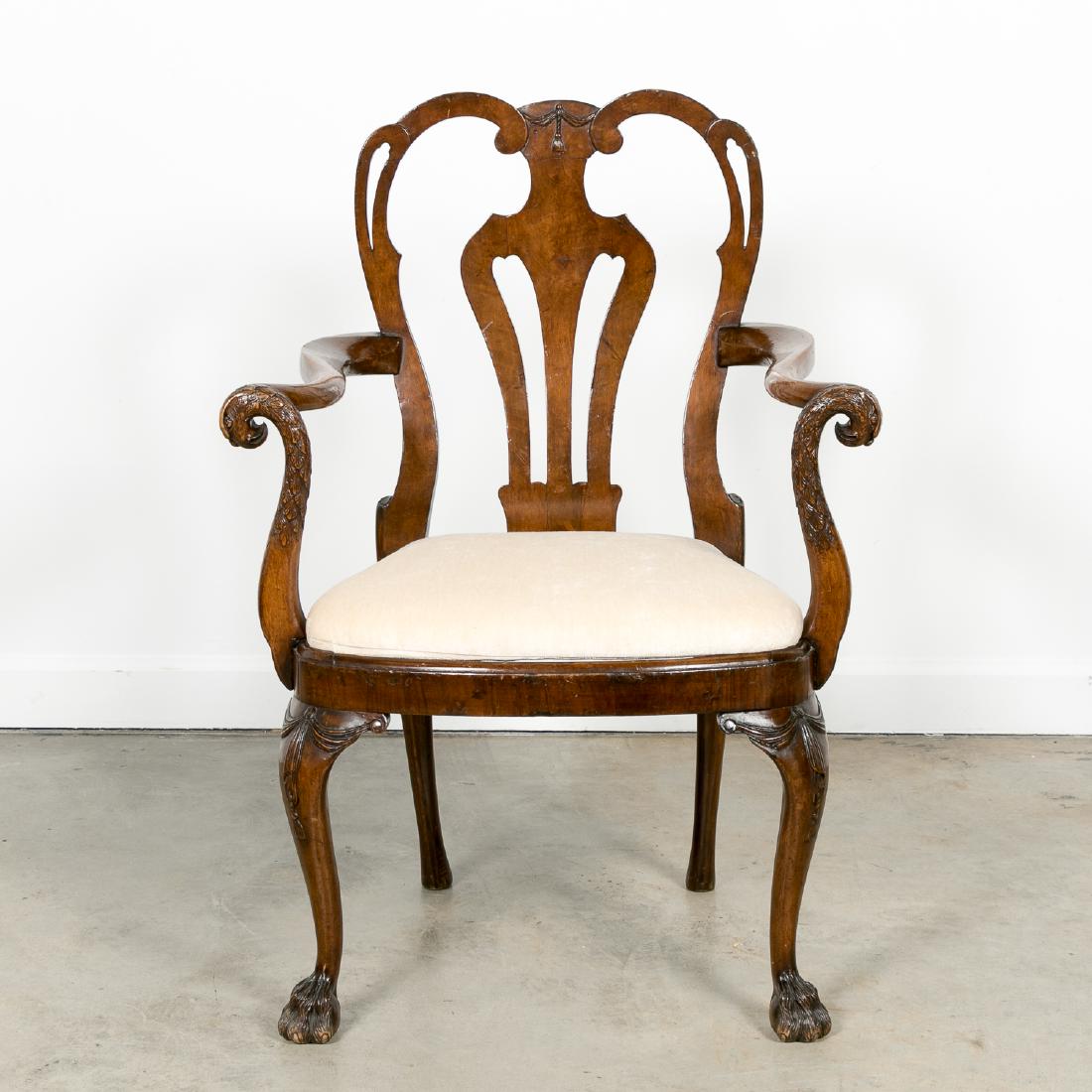 *Irish Georgian Style Mahogany Armchair (1 of 13)