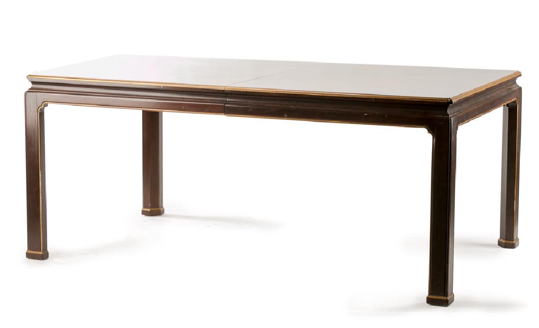 Chinoiserie Scenic Panel Dining Table, 2 Leaves (1 of 6)