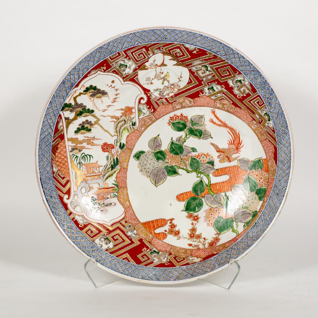 Japanese Monumental Round Imari Charger (1 of 4)